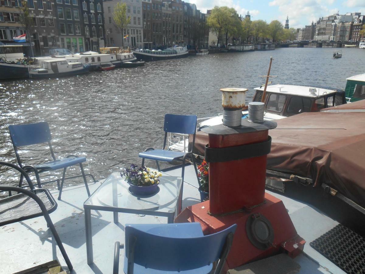 Waterloo Square River Vieuw Houseboat Амстердам Экстерьер фото