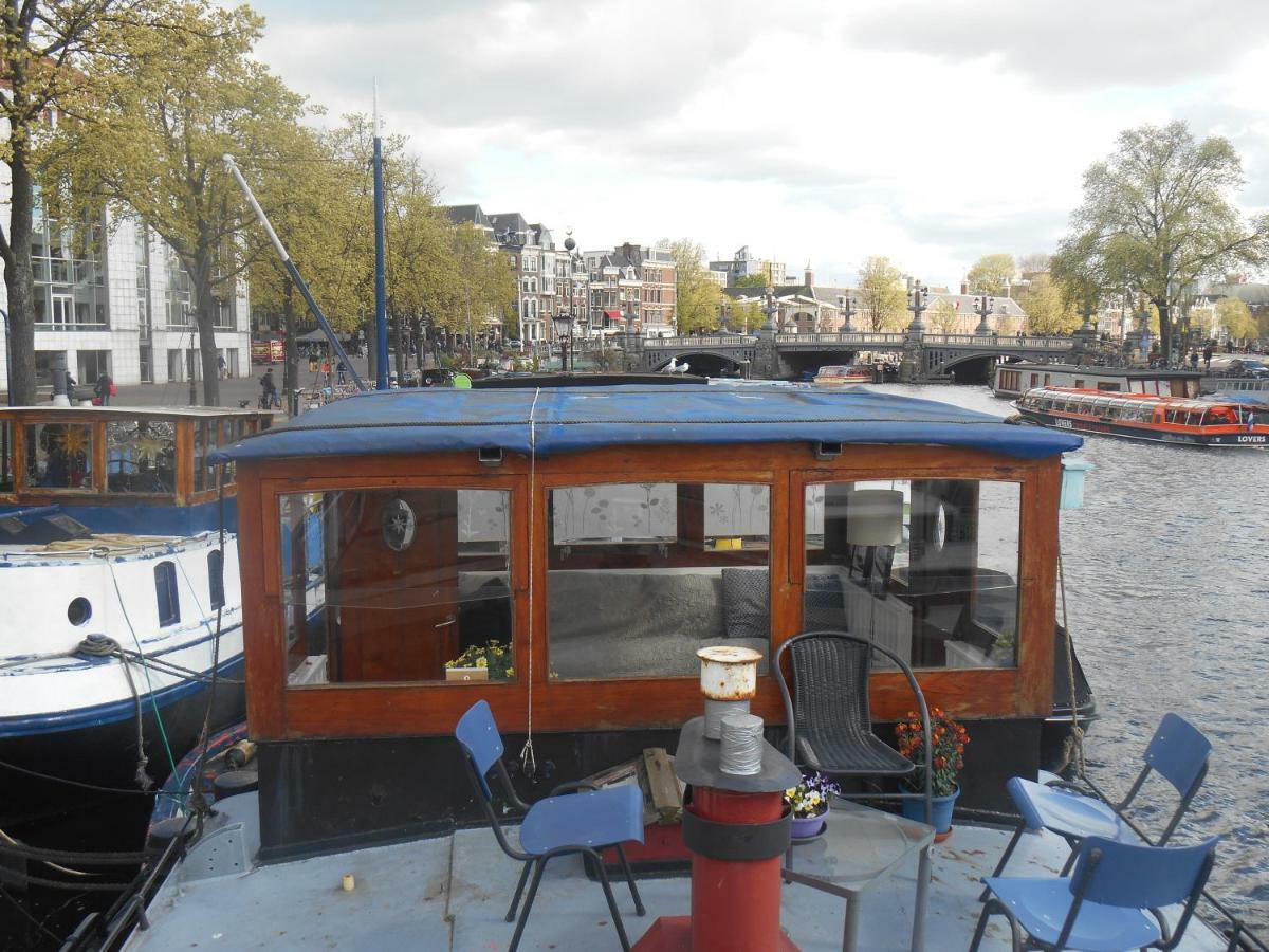 Waterloo Square River Vieuw Houseboat Амстердам Экстерьер фото